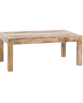 Håndlavet Sofabord   Landlig Stil  Fscâ  Certificeret Træ  110 Cm