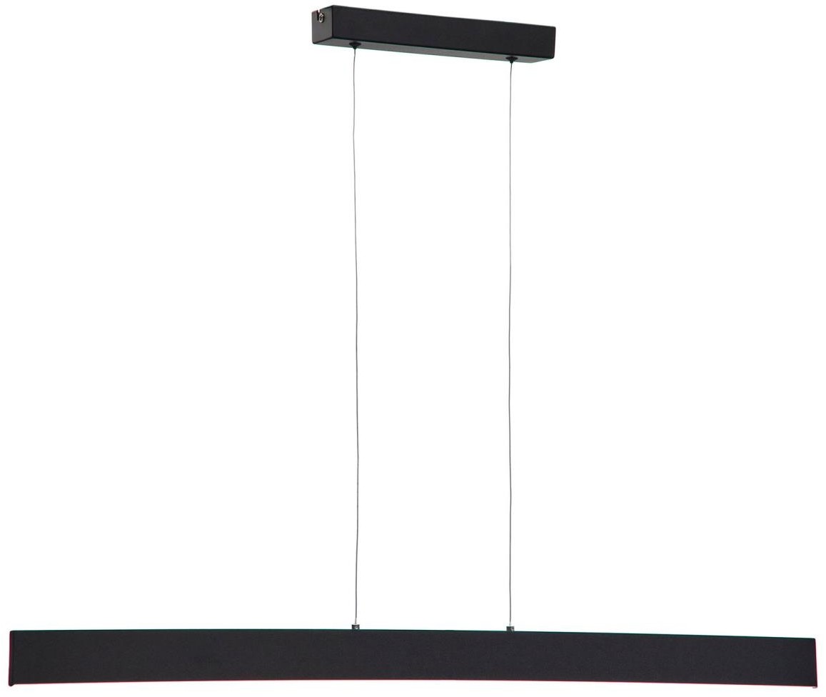 Hængelampe Kave Home Boadella Sort Metalpendel Minimalistisk 3000k Led