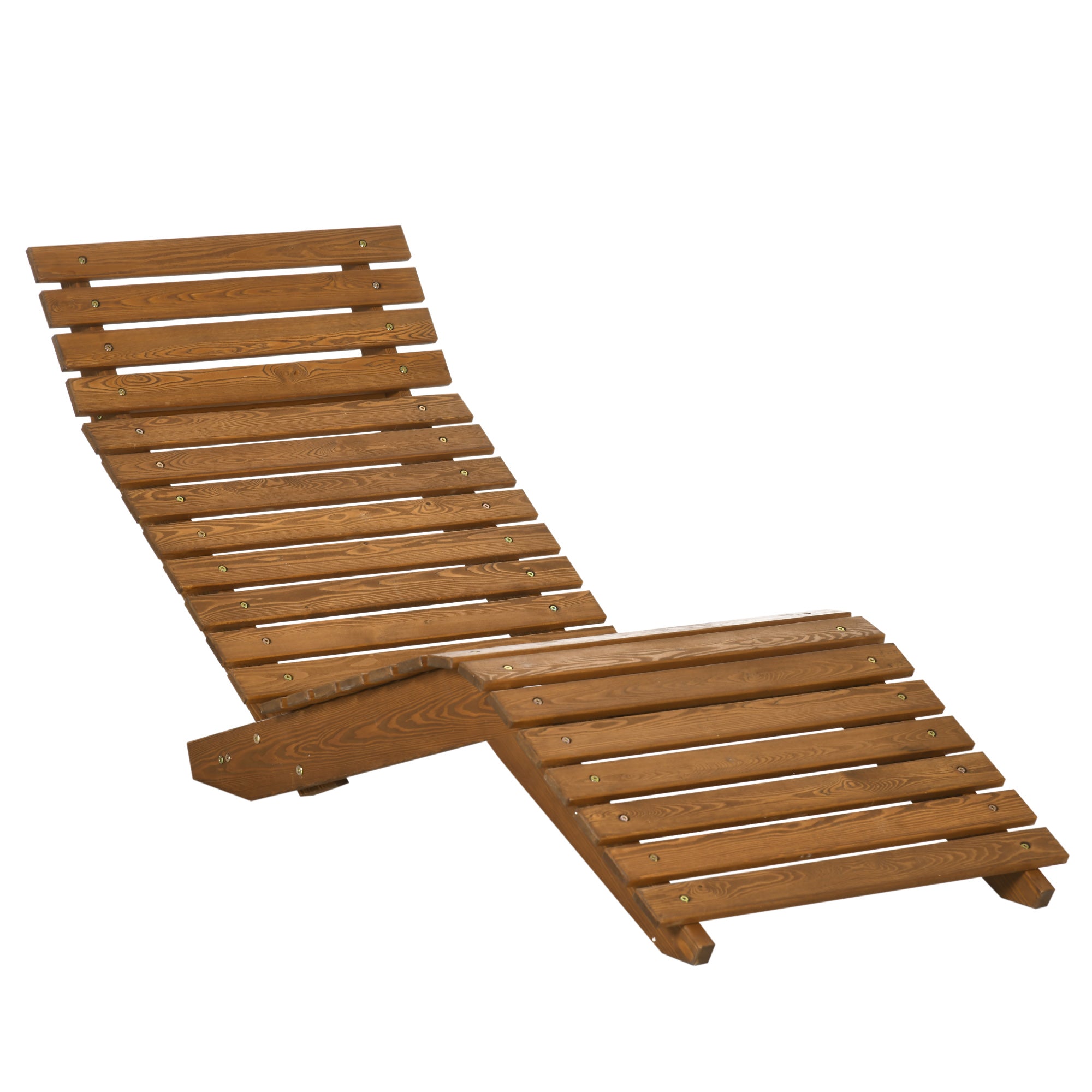 Havestol Solseng Massivt Træ Brun 66 170 77 Cm
