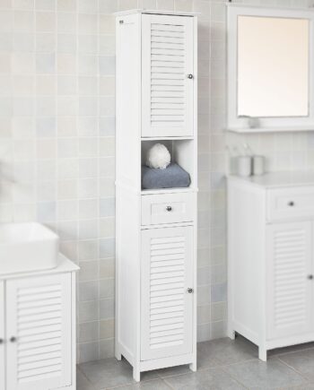Højt Badeværelsesskab  32   170   29 Cm  Hvid