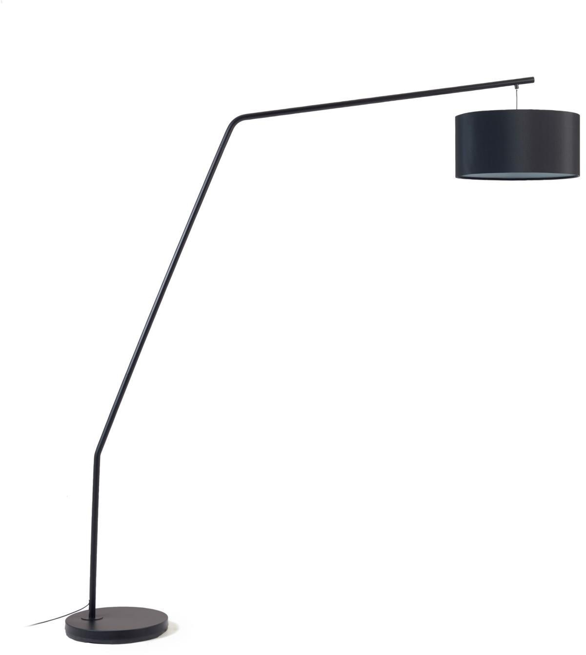 Indendørs Bordlampe Kave Home Ciana Nordisk Design Sort Metal Og Bomuld