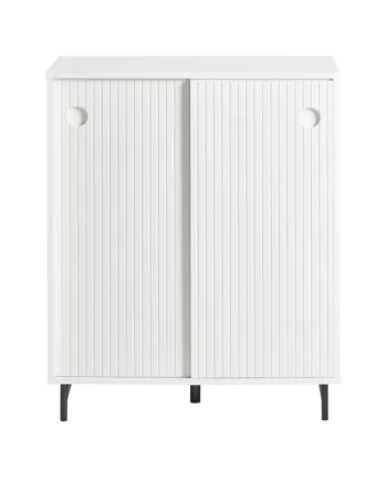 Kommode  Skab  70x37x87 Cm  Hvid
