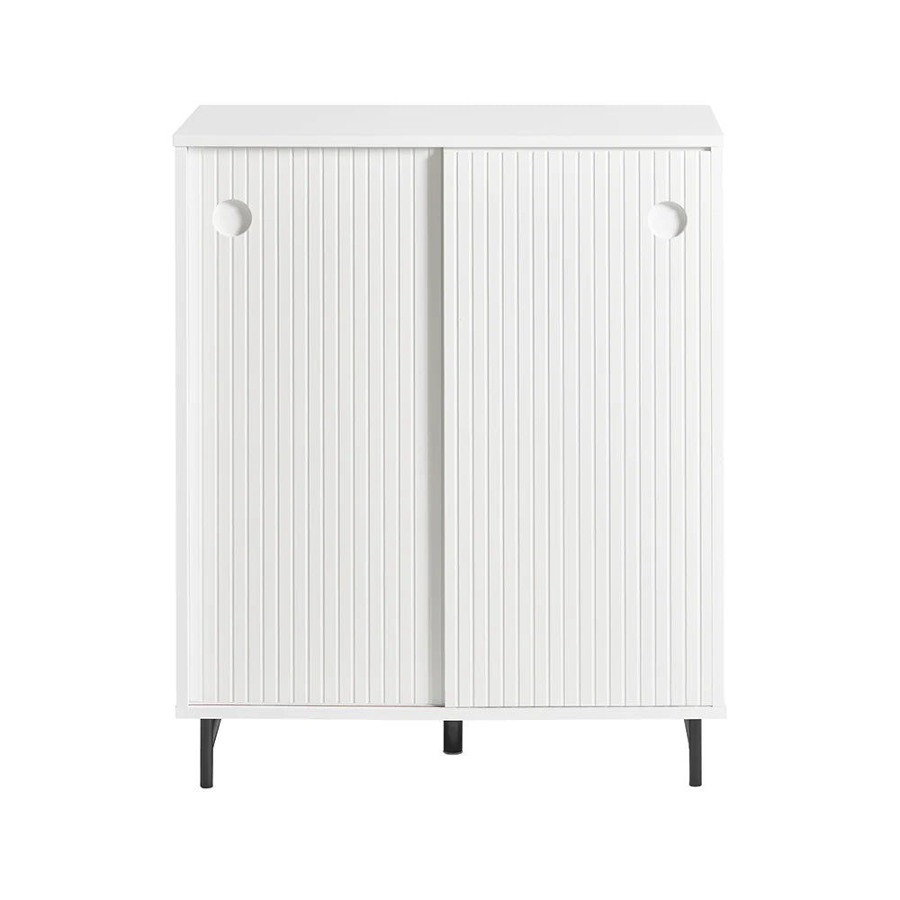 Kommode Skab 70x37x87 Cm Hvid