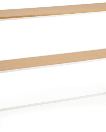 Konsolbord Avlastningsbord Kave Home Yoana 120x30x80 Cm Natur Hvid