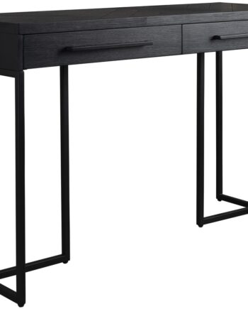 Konsolbord Dutchbone Class Antracit Akaciefinér   Stål 120x45x78 Cm