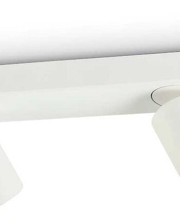 Loftlampe Ideal Lux Rudy Hvid Metal Indendørs 75 Cm 4x Gu10 480 Lm 3000   Ip20