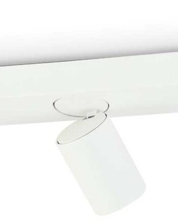 Loftlampe Ideal Lux Rudy Hvid Metal 3xgu10 Led 480 Lm 3000k