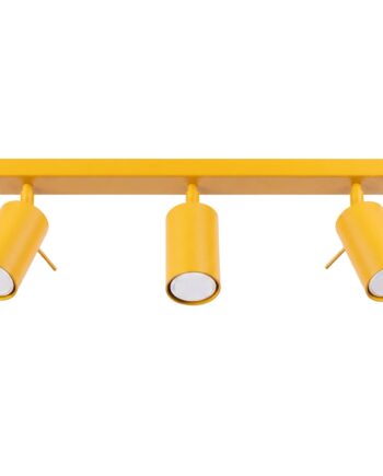 Loftlampe Ring 3l Gul