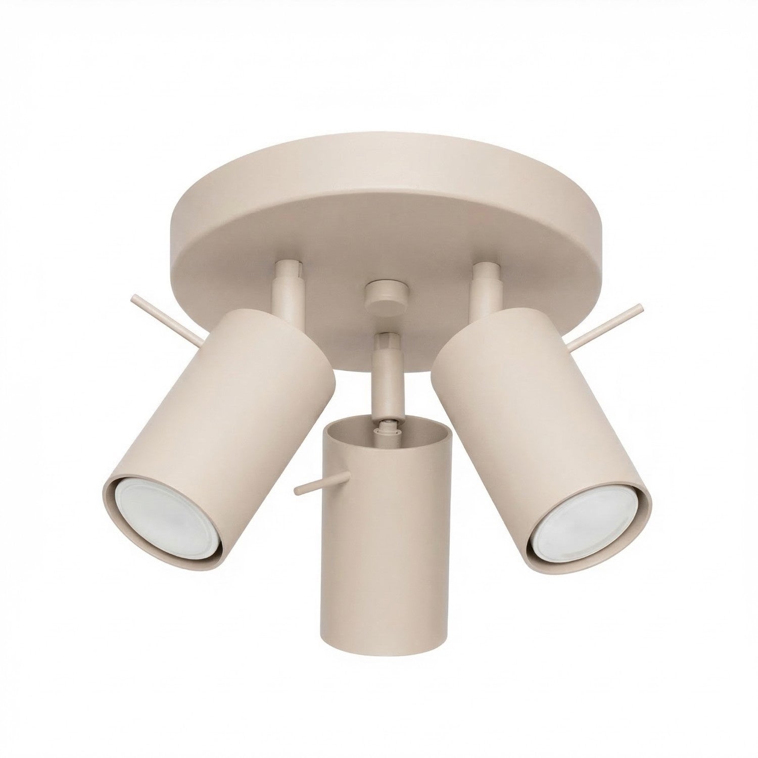 Loftlampe Ring 3p Gråbrun