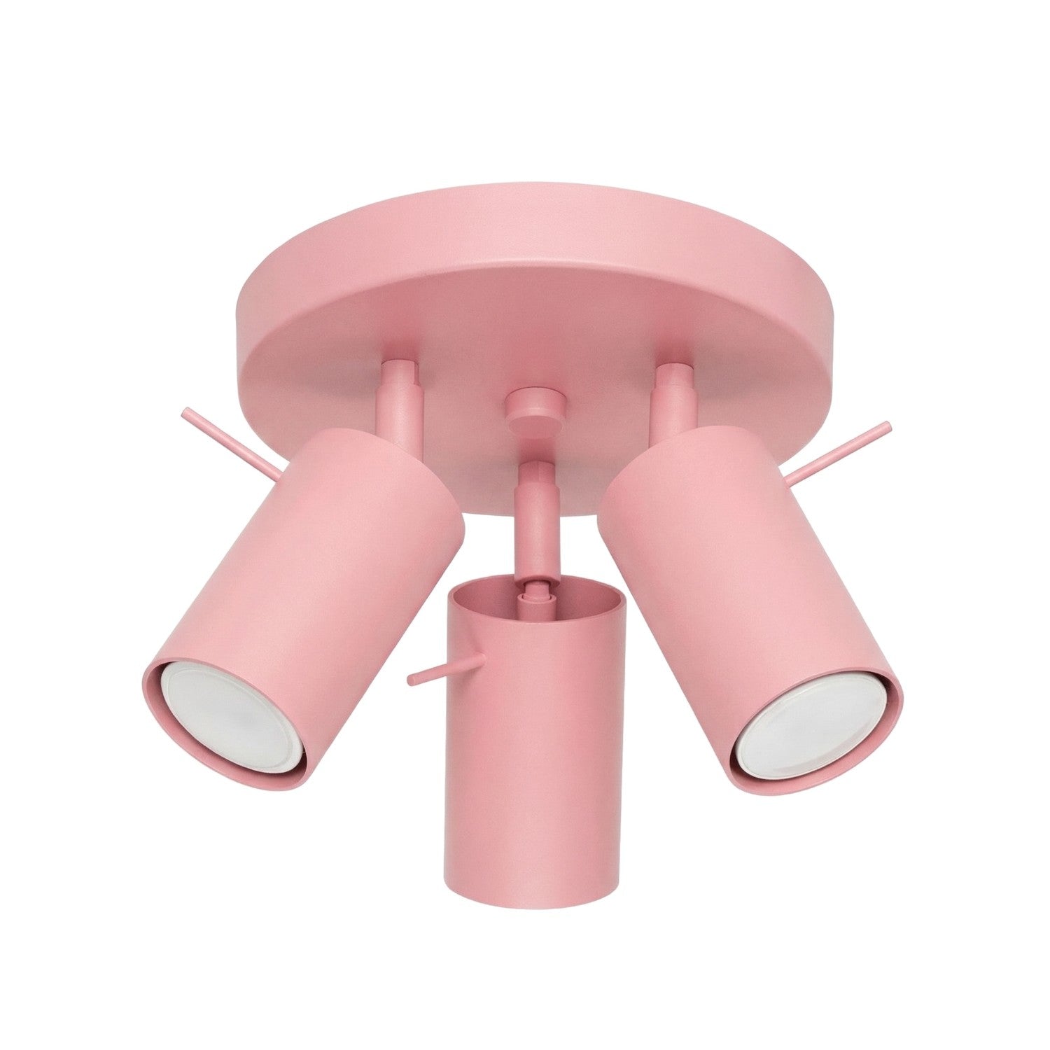 Loftlampe Ring 3p Pink