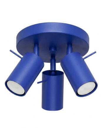 Loftlampe Ring 3p Ultramarin