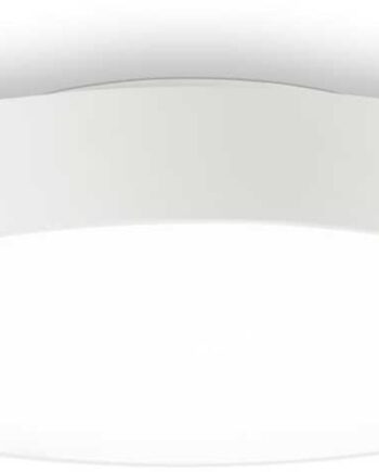 Loftslampe Ideal Lux Halo ø35 Cm Hvid Led 2200 Lm 3000   Aluminium