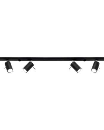 Loftslampe Ring 6l Sort