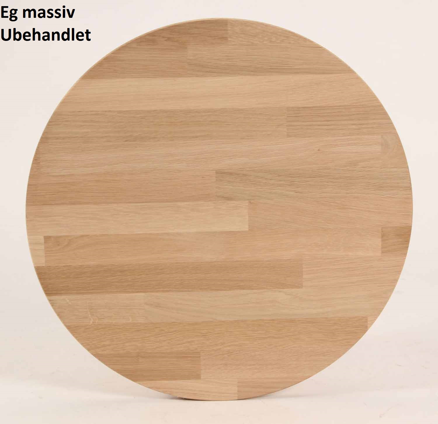 Loop Konsolbord Tv-bord Med Tre Hylder Og To Skuffer Massiv Eg Ubehandlet