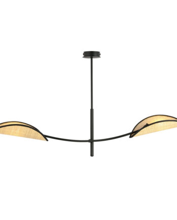 Lotus   Black Rattan