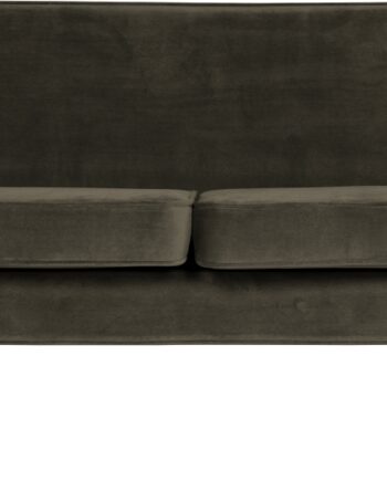 Loungesofa Woood Rocco Jarra Fløjl Mørkegrøn  -personers 230x82 Cm
