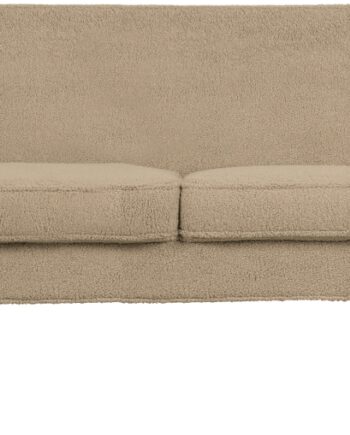 Loungesofa Woood Rocco  -personers Teddystof Sand
