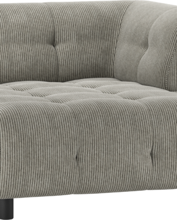 Modulopbygget Sofa Woood Louis     Chaiselong Med Højre Arm Fløjl Lysegrøn B122xl140xh73 Cm