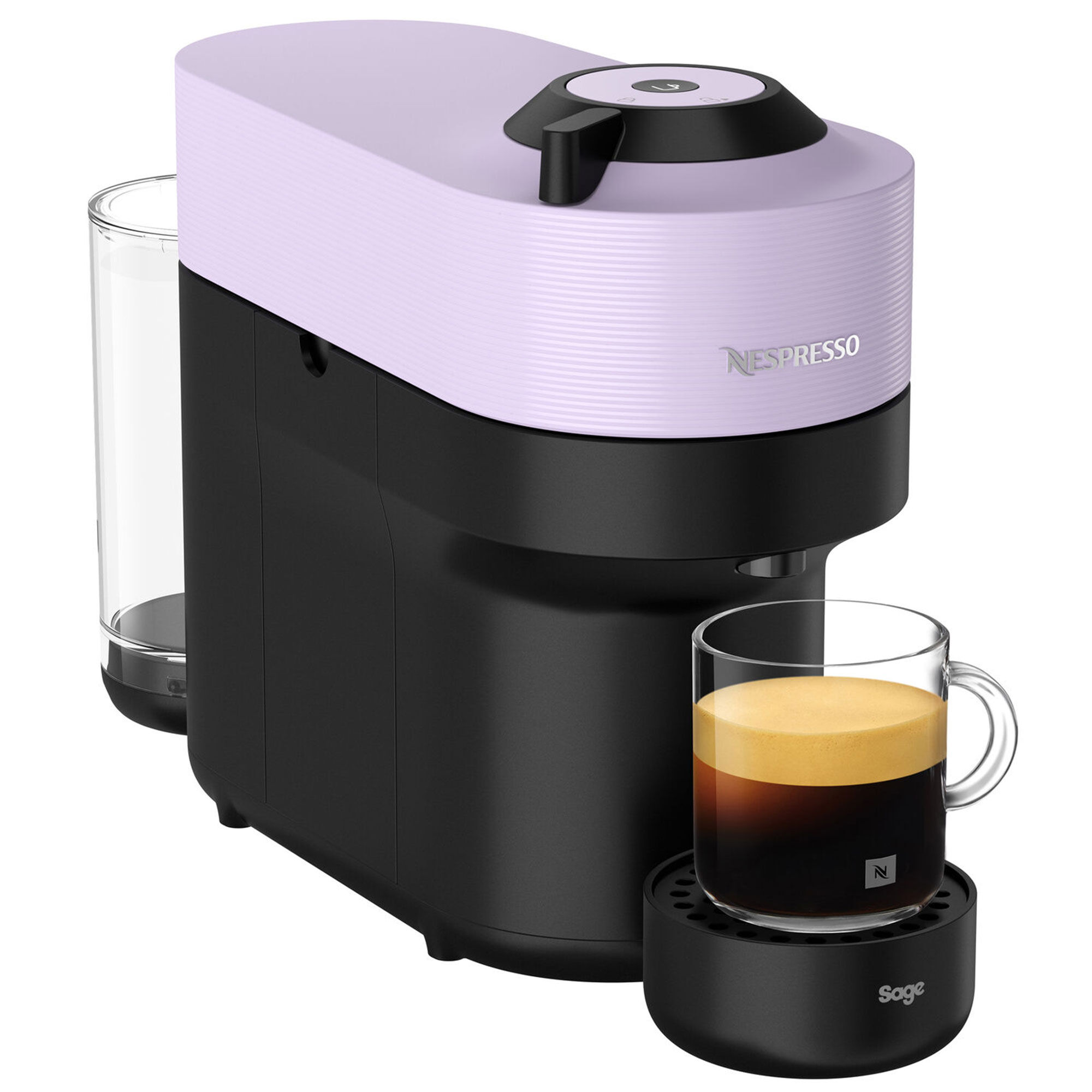 Nespresso By Sage Snv 120 Vertuo Pop Kapselmaskine  Lilla