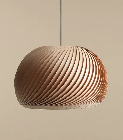 Nightfall Pendel Bøgetræ Diameter 53 Cm