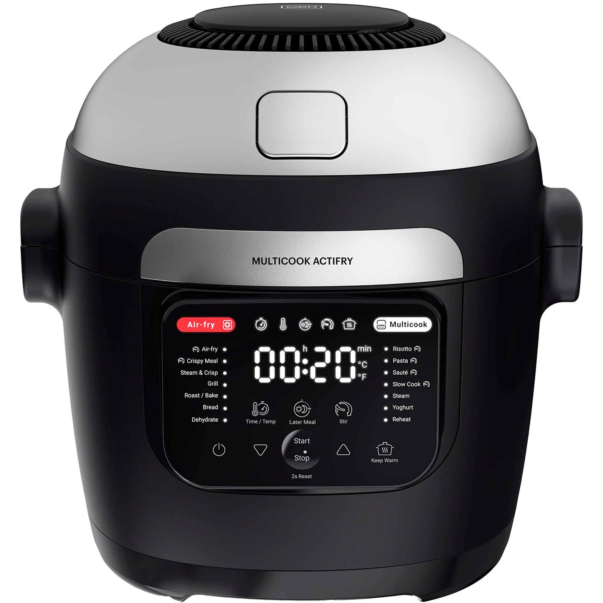 Obh Nordica Multicook Actifry Multicooker   Liter  Sort