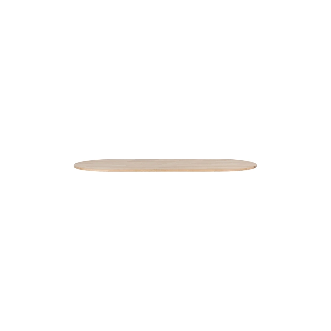 Oval Plankebordplade Woood Tablo Natur Eg 220x90 Cm Fsc-certificeret