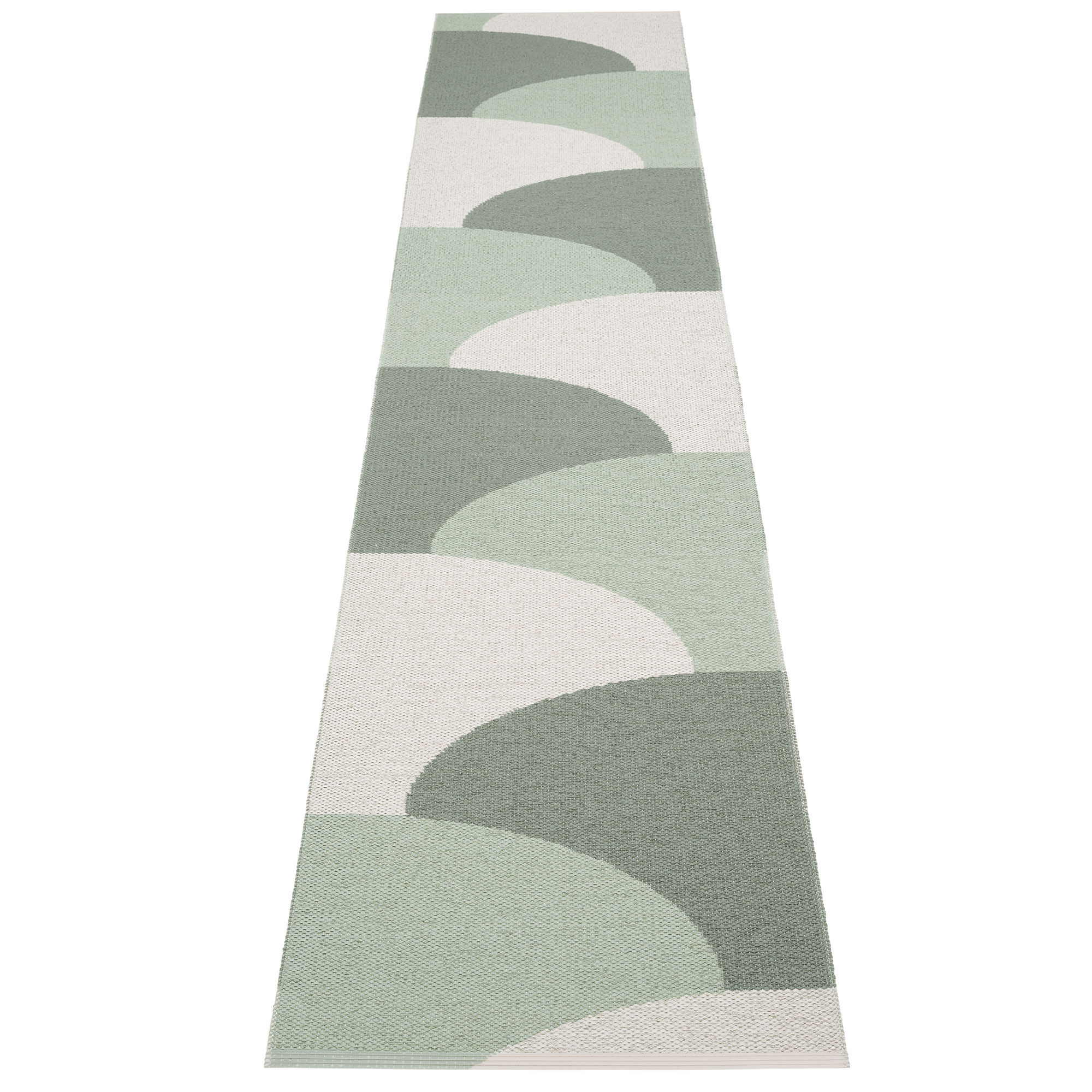 Pappelina Hill Tæppe 70x360 Cm  Army Mint Grå