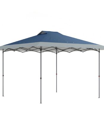 Pavillon Ca  4x4m Vandtæt  Stabil  Vintersikker  Pop-up-foldepavillon Med Lukkefunktion   ét Trin Uv 50