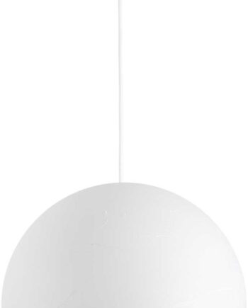 Pendellampe Ideal Lux Carta ø400   H440-2530 Mm Hvid Plast E27 Ophængslampe