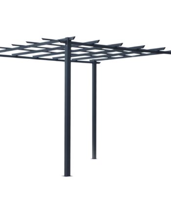 Rosenpavillon  Plantebue  Rosenbue  Klatrehjælp  Havepavillon  Vejrbestandig  Metal  Sort    97     95