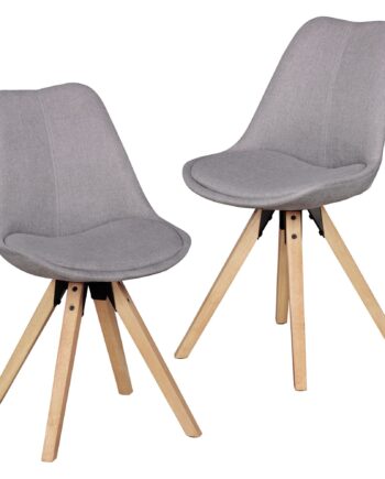 Sæt Af   Spisestole Lima Retro Grå