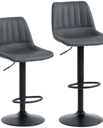 Sæt Med   Barstole   Retrodesign  Med Fodstøtte  Højdejusterbar  43 Cm   49   Cm   111 Cm