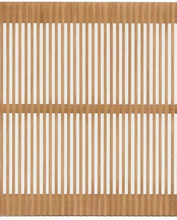 Sengegavl Kave Home Beyla Hovedgærde   Fsc-certificeret Asketræ B105   H70 Cm
