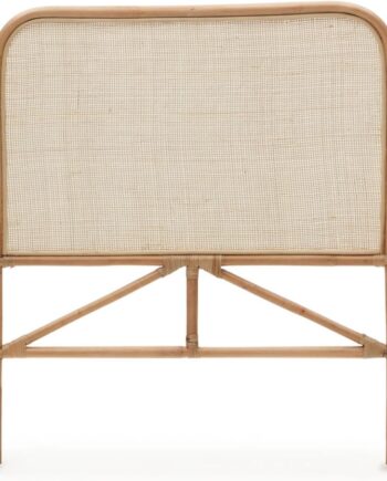 Sengegavl Kave Home Quiterie   Håndlavet Naturrattan H110xl98 Cm