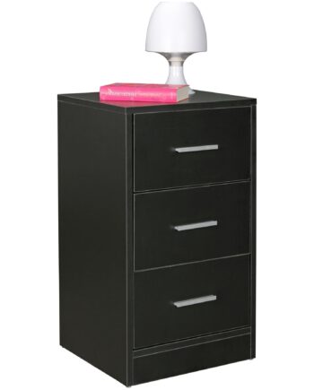Sengesværelse Sort Skuffe 68 Cm
