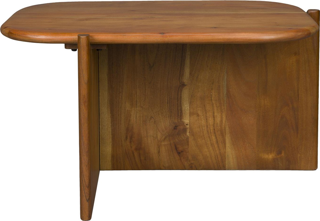 Sidebord Dutchbone Feller   Mørkebrun Akacietræ L75   B50   H35 Cm