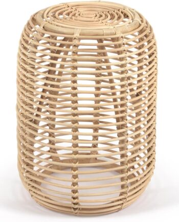 Sidebord Kave Home Kohana   Naturfarvet Rattan 45x45x60 Cm