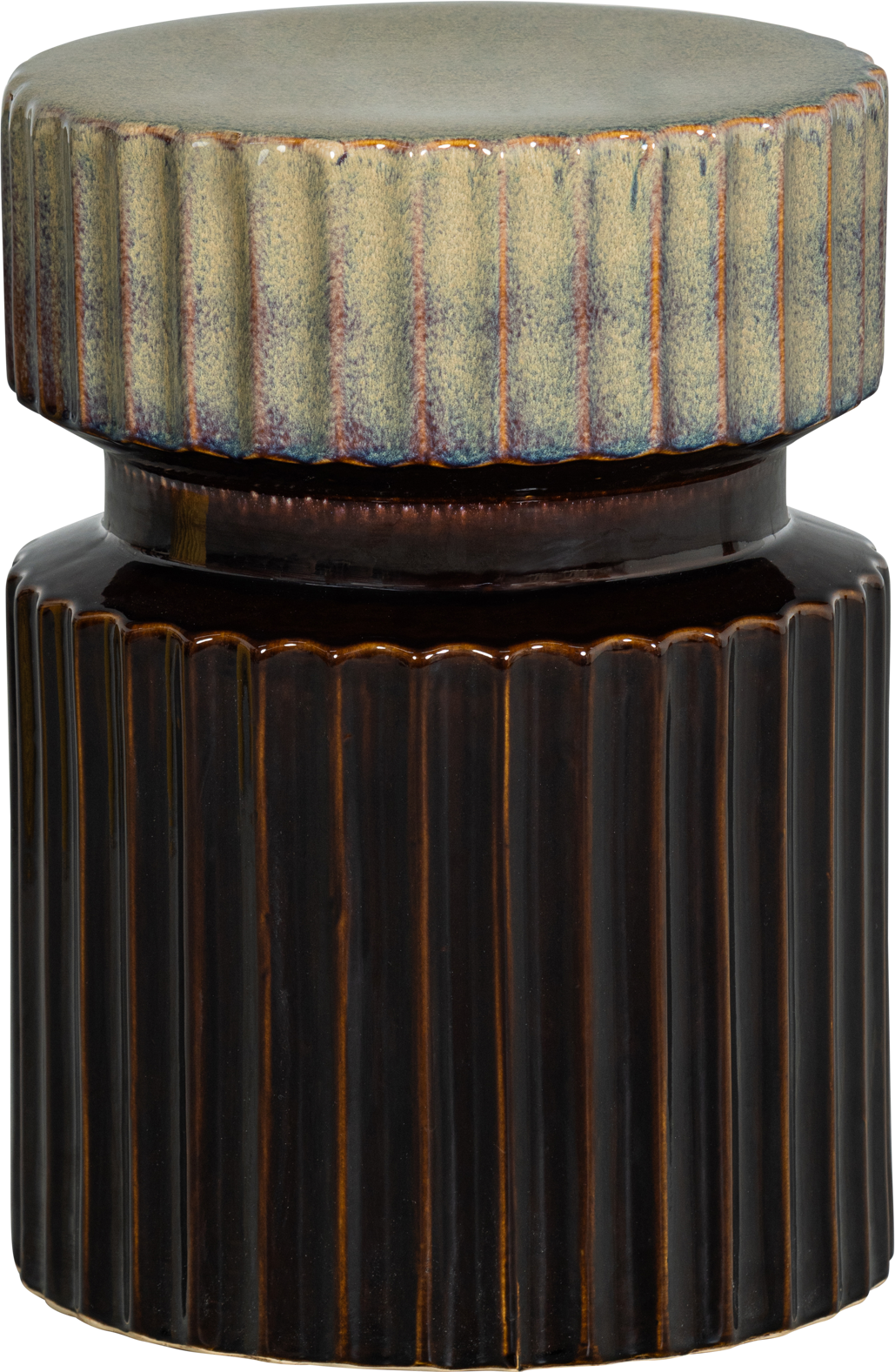 Sidebord Småbord Woood Geer Espresso Keramik H48x35x35 Cm