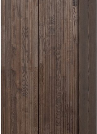 Skab Med Låger Woood Exclusive New Gravure Asktræ Brunt H210xb60xd42 Cm