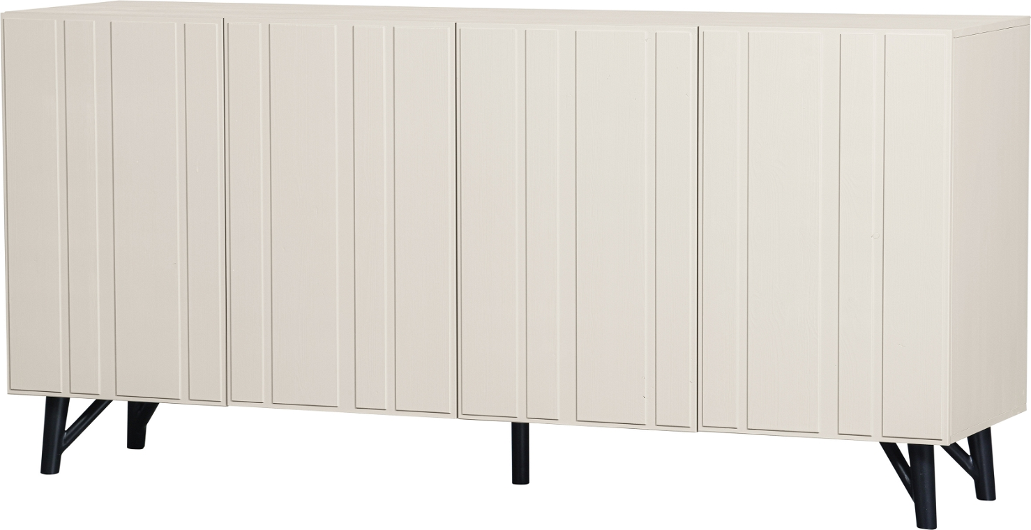 Skænk Sideboard Woood Exclusive Miller Hvidt Fsc-certificeret Fyrretræ 181x85 Cm