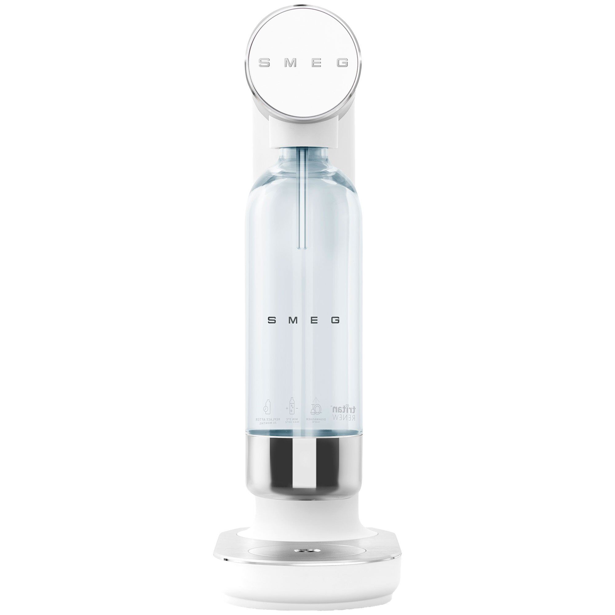 Smeg Kulsyremaskine  Mat Hvid