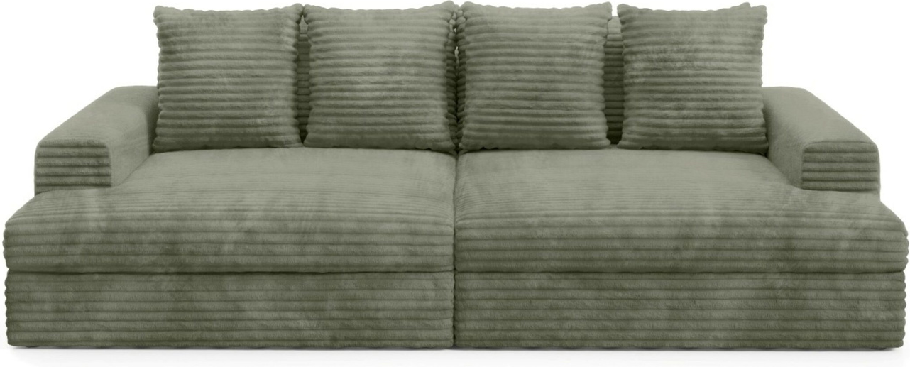 Sofa Maison Vellé Elviano -personers Sovesofa Tilia 37 Corduroy Stof Soveplads 220x147 Cm