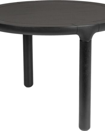 Sofabord Loungebord Zuiver Storm ø60ã 40 Cm Askegrå Asketræ   Egefiner