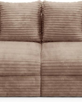 Sovesofa Maison Vellé Elviano  -personers Tilia 17   Sovefunktion 220x147 Cm  100  Polyester