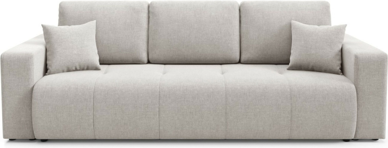 Sovesofa Maison Vellé Novento -personers Udtræk 200x155 Cm Stof Wind 84 Opbevaring