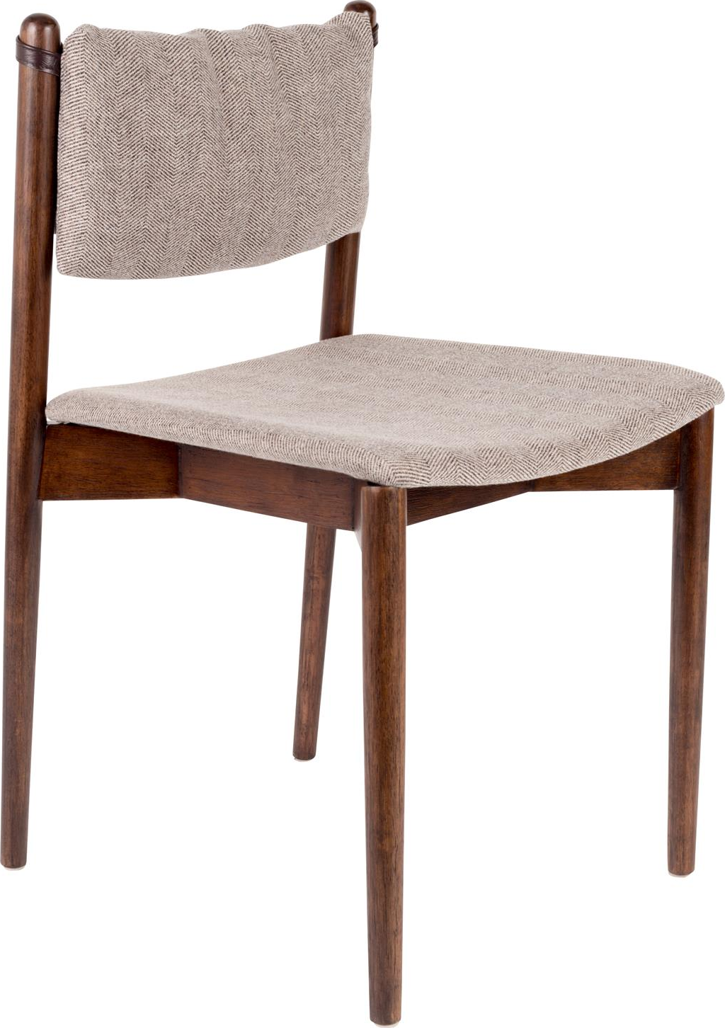 Spisebordsstol Dutchbone Torrance Polstret Polyester Spisestuestol Stenlysgrå H78 5ã B46ã L52 Cm
