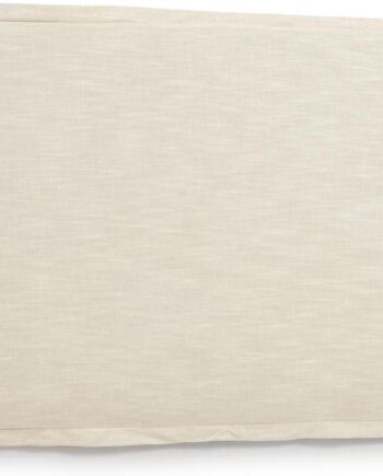 Stofpolstret Sengegavl Kave Home Tanit H106   B186 Cm Hvid