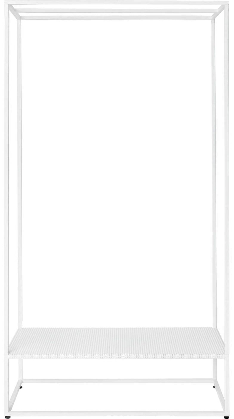 Tøjstativ Garderobestativ Kristina Dam Grid Robust Stål Beige 160 40 80 Cm