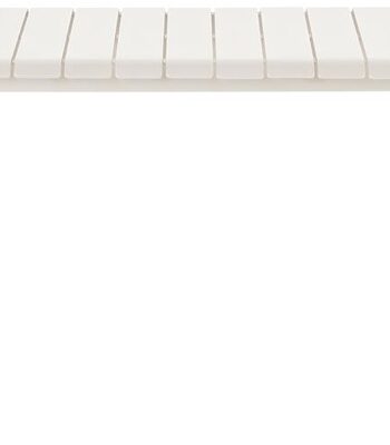 Udendørs Bænk Zuiver Vondel 175 Cm Offwhite Aluminium Havebænk Til   Personer Vejrbestandig