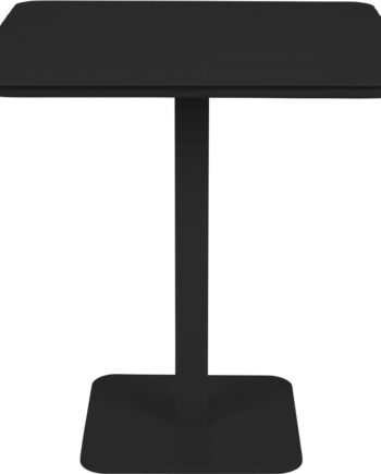 Udendørs Café- Og Havebord Zuiver Vondel Antracit Aluminium 71x71 Cm